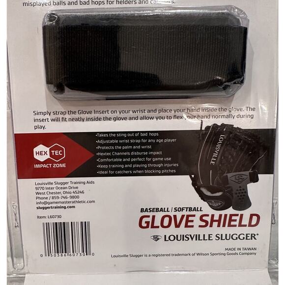 Louisville Slugger Glove Shield HEXTEC Impact Zone Baseball/Softball - Picture 5 of 7
